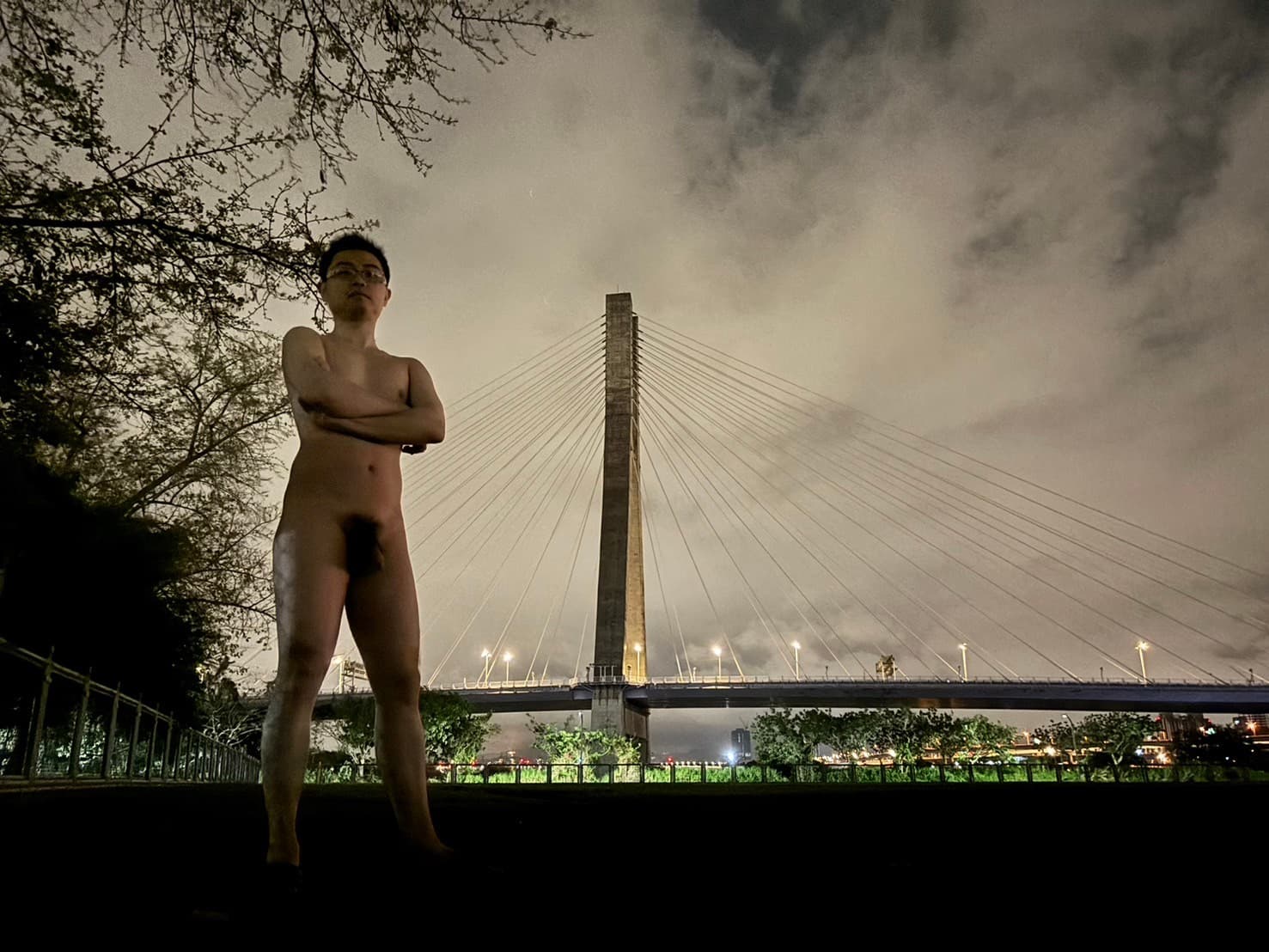 Naked Defiance in the Night