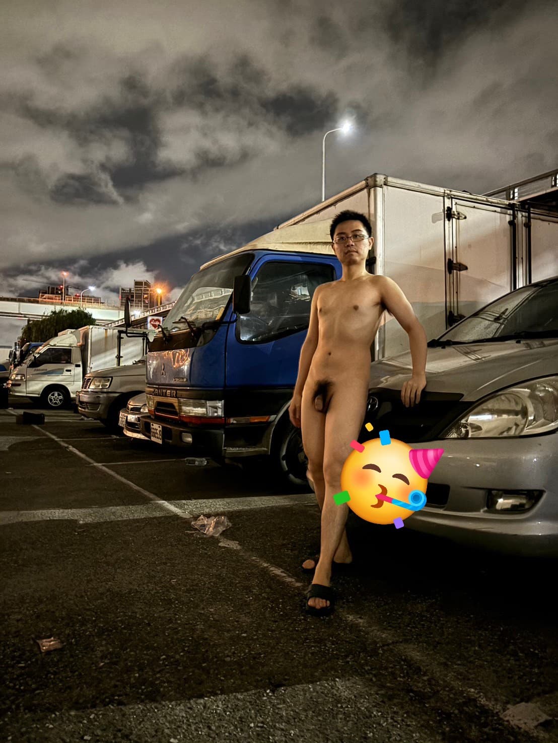 Naked Parking Lot Stand