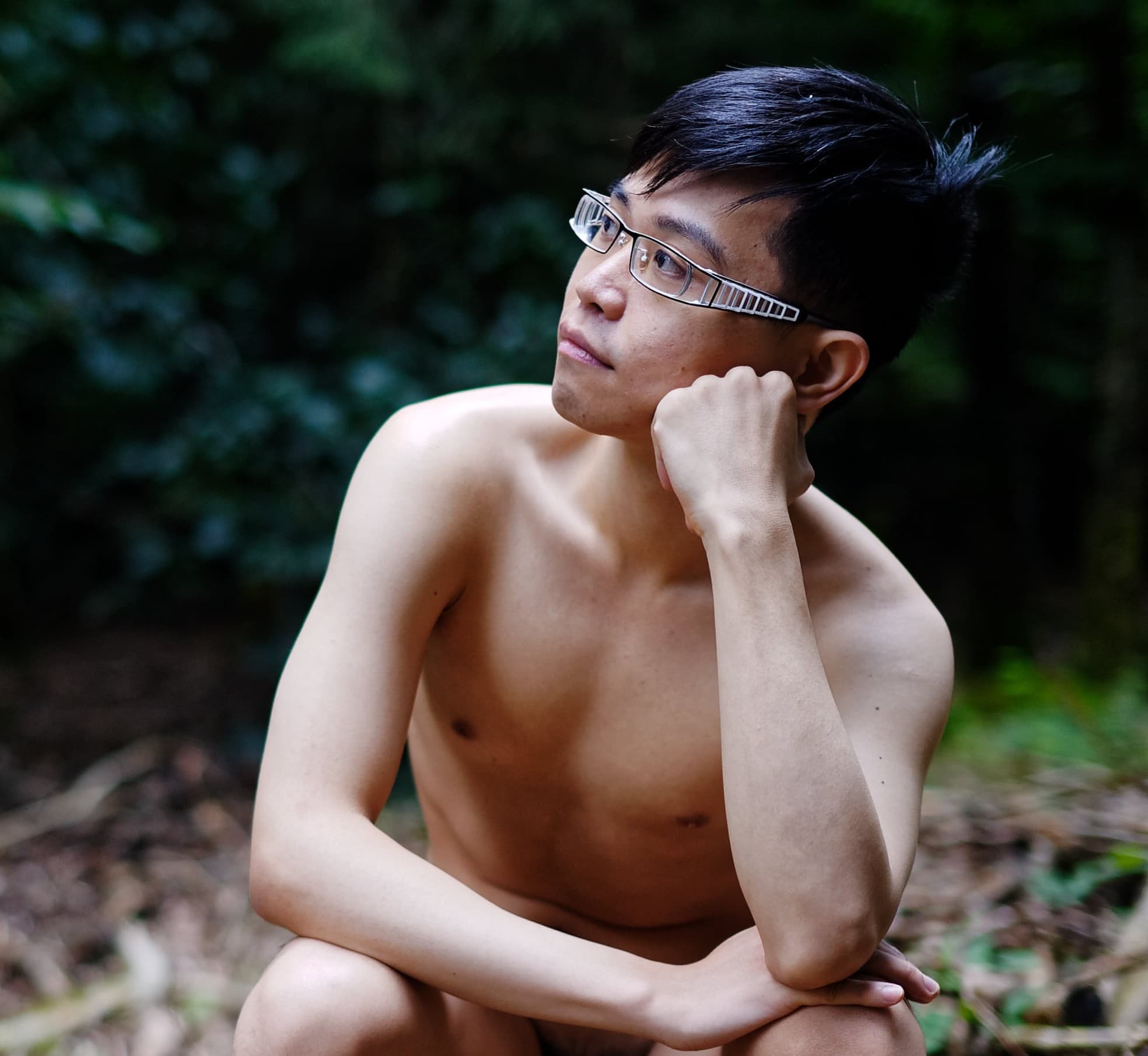 Nude Contemplation in the Wild