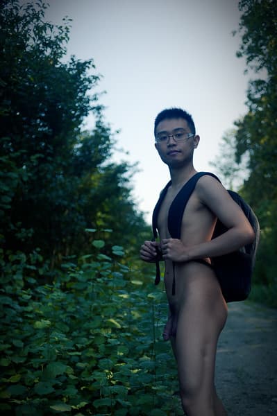 Nude Path in Wilderness